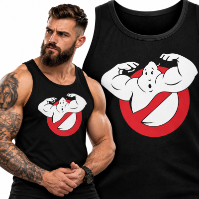 TANK TOP NA SIŁOWNIĘ GHOST BICEPS